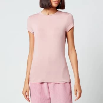 Ted Baker Womens Calmin Plain Fitted T-Shirt - Pale Pink - UK 12