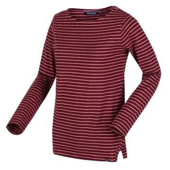 Regatta Fernanda Jersey Top - Clret/DstyRo