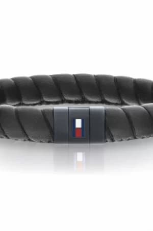 Tommy Hilfiger Leather Braided Bracelet 2701056