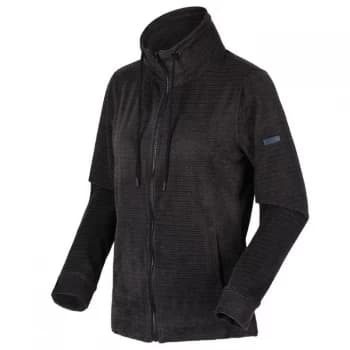Regatta Edlyn Full Zip Fleece - Black