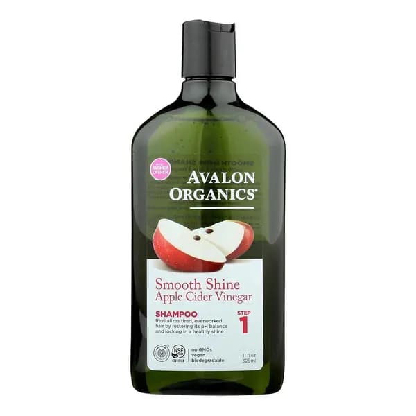 Avalon Organics Smooth Shine Apple Cider Vinegar Shampoo 325ml