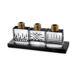 Waterford Lismore Short Stories Mixed Candlestick Set With