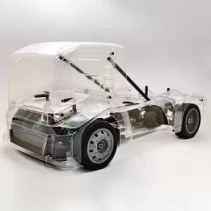 Hobao Hyper Epx 1/10 Cab Truck Roller W/Unassembled Clearbody