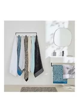 Nalu Nicole Scherzinger Koko Towels Bath Linen & Black