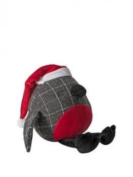 Gallery Check Robin Doorstop