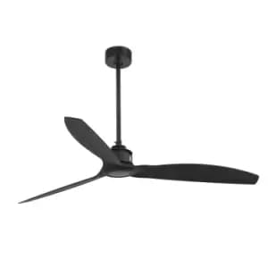Eter Matt Black ceiling fan 3 Blades with DC motor