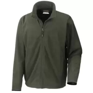 Result Mens Extreme Climate Stopper Water Repellent Fleece Breathable Jacket (2XL) (Moss)