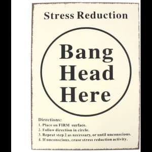 Bang Head Sign
