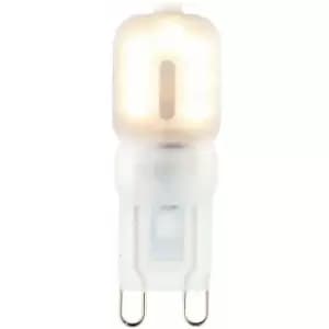 Loops - 2.5W LED G9 Light Bulb Frosted Warm White 3000K 200 Lumen Mini Small Indoor Lamp