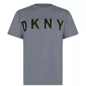 DKNY Logo T Shirt - Grey