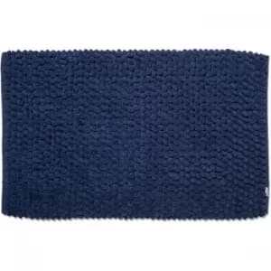 Croydex Navy Soft Cushioned Bath Mat Textile Bath Mats/Navy