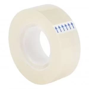 Office Clear Tape Roll Small Easy-tear Polypropylene 40 Microns 18mm x