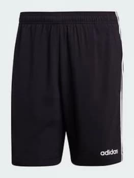 adidas Plus Size Essential 3-Stripe Chel, Black, Size 3XL, Men