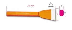 Beta Tools 1702N Extra Wide Chisel 50 x 245mm 017020005