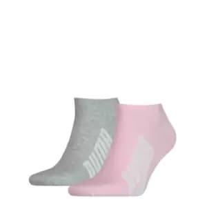 Puma 2 Pack BWT LS Sneaker Socks - Pink