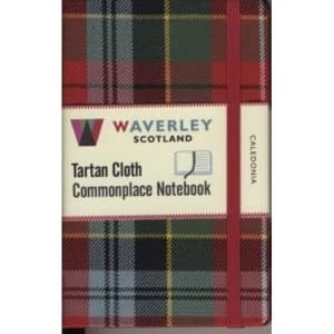 Caledonia: Waverley Genuine Tartan Cloth Commonplace Notebook (9cm x 14cm) : 17