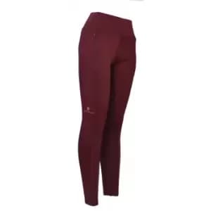 John Whitaker Womens/Ladies Legend Horse Riding Tights (XS) (Burgundy)