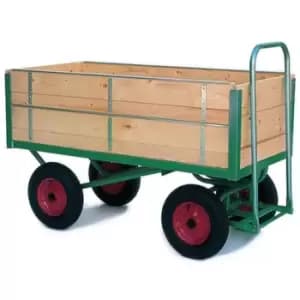 Slingsby Heavy Duty Turntable Trucks with Wooden Platforms, L X W - 1905 X 762 a
