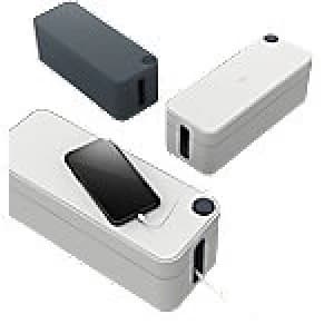 Durable Cable Box Cavoline Box L Graphite