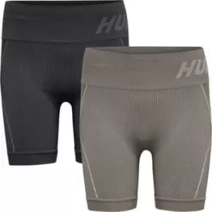 Hummel 2 Pack Chris Shorts Womens - Multi