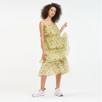 Tommy Jeans Floral Layered Dress - Floral/Sun 707
