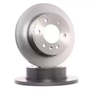 PAIR PAINTED BREMBO BRAKE DISCS 08.9509.11