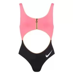 Nike Cutout One Piece Womens - Black