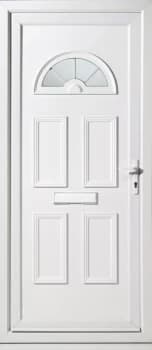 Wickes Carolina Pre-hung Upvc Front Door Set 2085 x 920mm Left Hand Hung