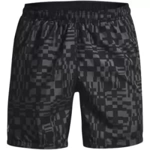 Under Armour Stride Print Short - Black