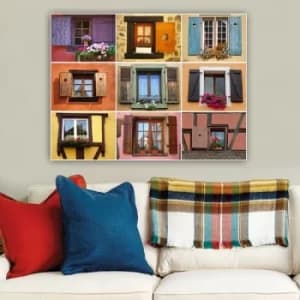 36336367_70100 Multicolor Decorative Canvas Painting