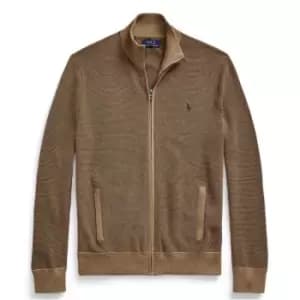 Polo Ralph Lauren Textured Zip Jacket - Brown