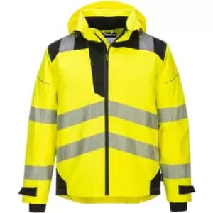 Portwest - PW360YBRL - sz L PW3 Extreme Breathable Rain Jacket Yellow/Black