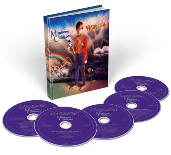 Marillion Misplaced Childhood + Bluray 2016 UK cd album box set 0190295866884