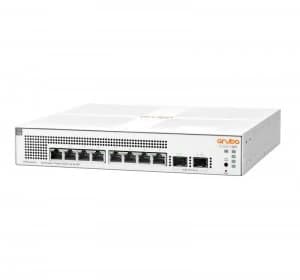 HPE Aruba Instant On 8G Class4 PoE 2SFP 124W Switch - Switch - 8 Ports