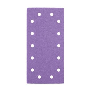 TREABHLF60Z Zirconium 1/2 Sanding Sheets 115 x 230mm 60G (Pack 10) - Trend