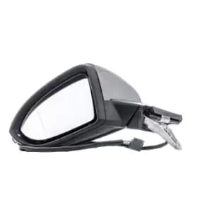 ALKAR Wing mirror VW 6139138 5G0857521,5G0857537CGRU,5G0857537EGRU Outside mirror,Side mirror,Door mirror,Side view mirror,Offside wing mirror