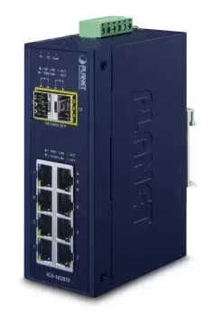 PLANET IGS-1020TF network switch Unmanaged Gigabit Ethernet...