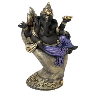 Ganesh Lying in Hand