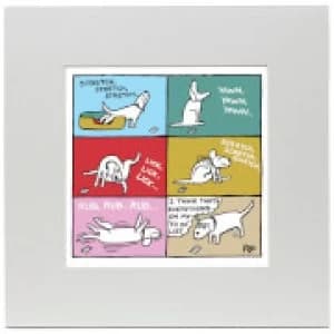 Off the Leash To Do Art Print