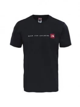 The North Face Short Sleeve Never Stop Exploring T-Shirt - Black