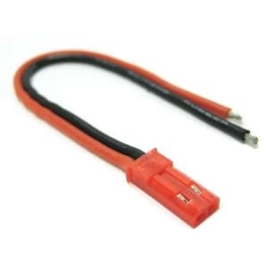 Etronix Male Jst Connector With 10Cm 20Awg Silicone Wire