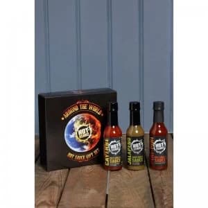 Personalised Hot Headz Around the World Gift Set