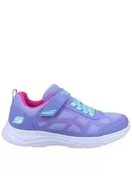 Skechers Glimmer Kicks Fresh Glow Trainer, Blue, Size 1.5 Older