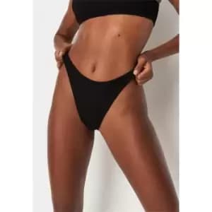 Missguided Boomerang Brief Mix and Match - Black