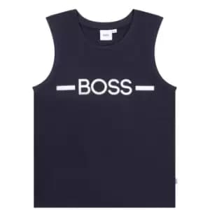 Boss Logo Vest - Blue