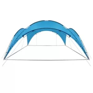 Vidaxl Party Tent Arch 450x450x265cm Light Blue