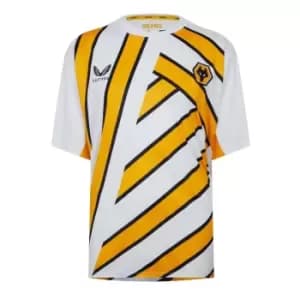 Castore Wolves Short Sleeve T-Shirt Mens - White