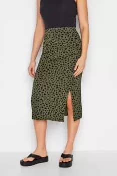 Tall Printed Midi Skirt