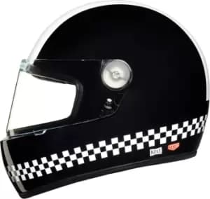 Nexx X.G100R Finish Line Helmet, black-white, Size 2XL, black-white, Size 2XL