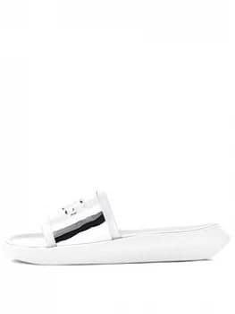UGG Womens Hilama Slide Sandals - White - UK 5